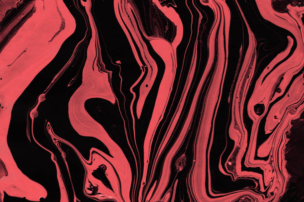 червоний мармуровий фон з текстурою бризок фарби
 - Фото, зображення