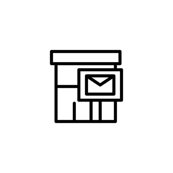 векторная иллюстрация почтового отделения
 - Вектор,изображение