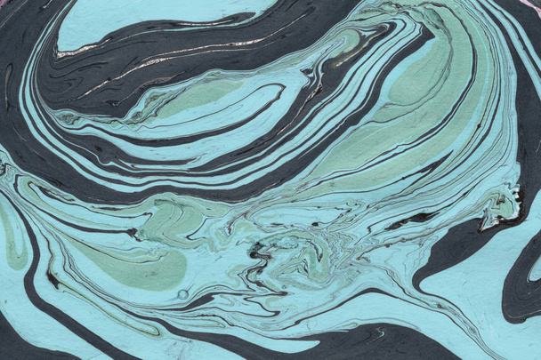 Fondo de mármol colorido con textura de salpicaduras de pintura - Foto, Imagen