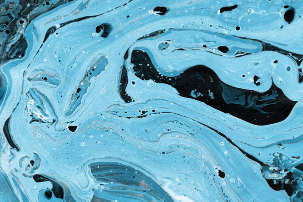 sininen marmori tausta maali roiskeet rakenne
 - Valokuva, kuva