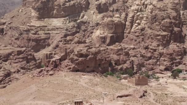 yüksek Petra Ürdün, güzel antika sitesinin görünümünden merak ediyorum dünya  - Video, Çekim