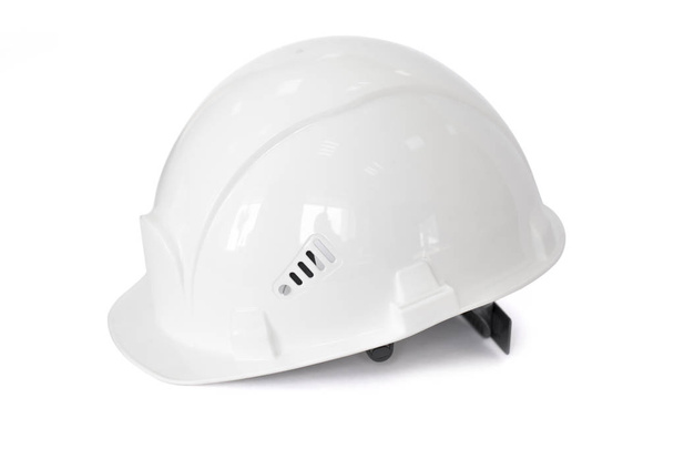 white helmet on the white background - Photo, Image