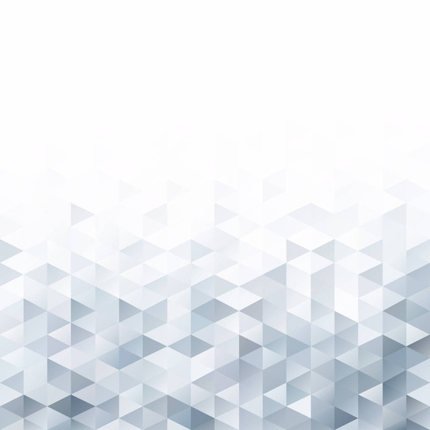 Šedá bílá mřížka mozaika pozadí, Creative Design šablony - Vektor, obrázek