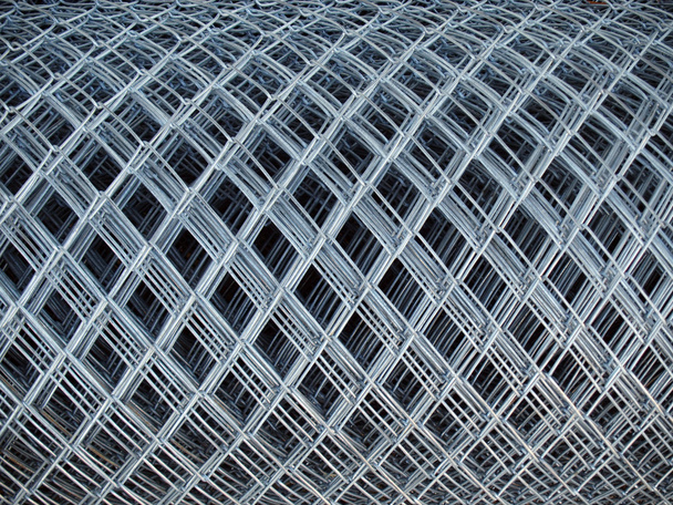 ワイヤー フェンスのロール - 写真・画像