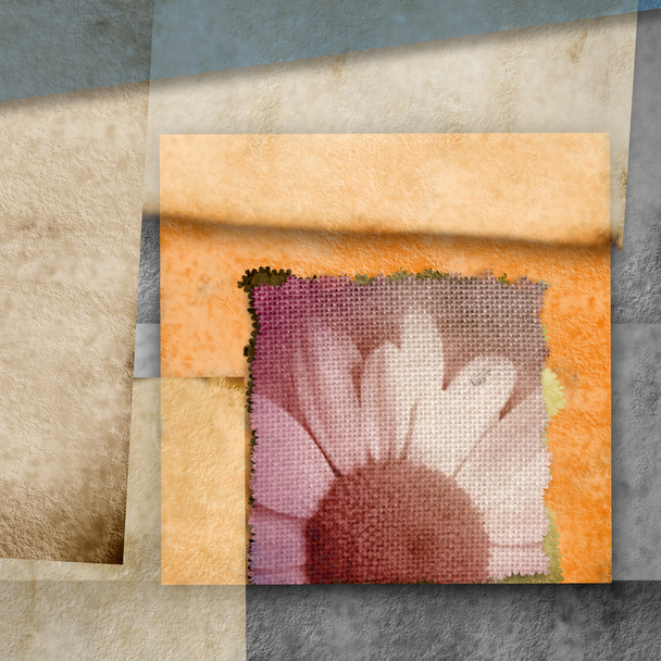 carte de voeux fleur marguerite moderne
 - Photo, image