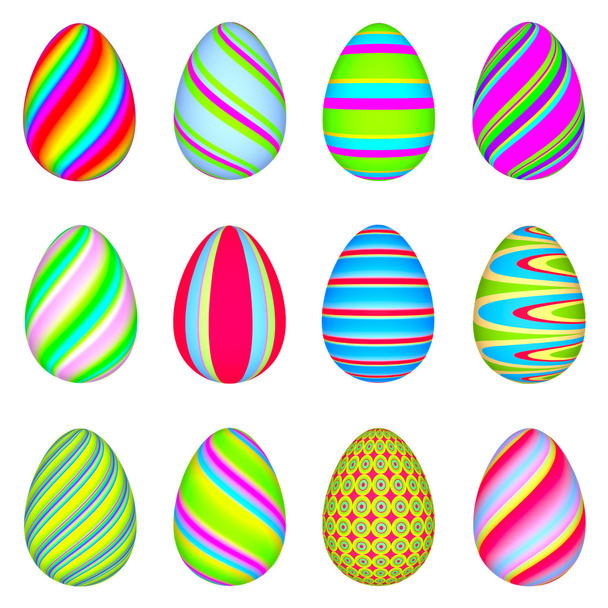 Барвисті Великодні яйця
 - Фото, зображення