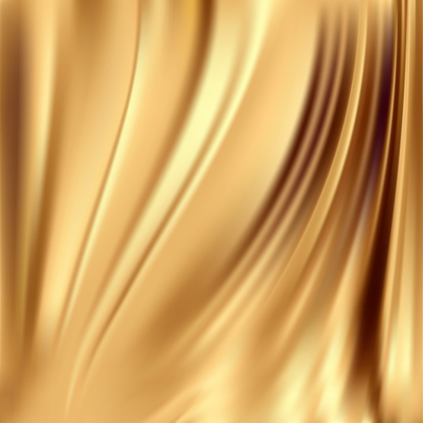 goldene Seidenhintergründe - Vektor, Bild