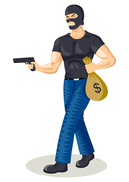 Robber - Vector, Image