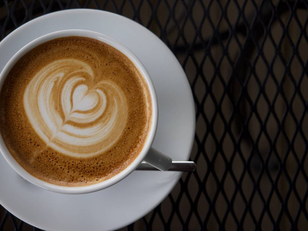 cafe latte art, Kaffee - Foto, Bild