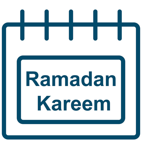 Ramadan kareem specjalne wydarzenie dnia wektor ikona, który mogą być łatwo modyfikowane lub edytować. - Wektor, obraz