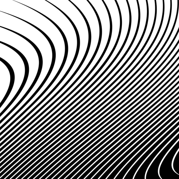 波の抽象的なベクトルの背景 - ベクター画像