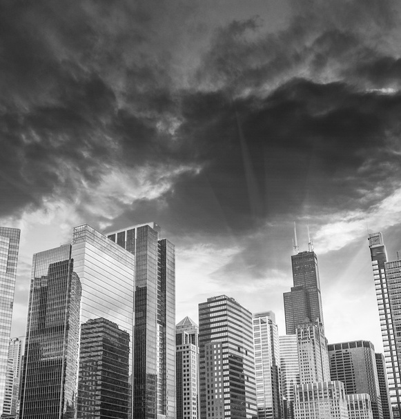 Lindos arranha-céus de Chicago Buildings and Skyscrapers, Illinois
 - Foto, Imagem