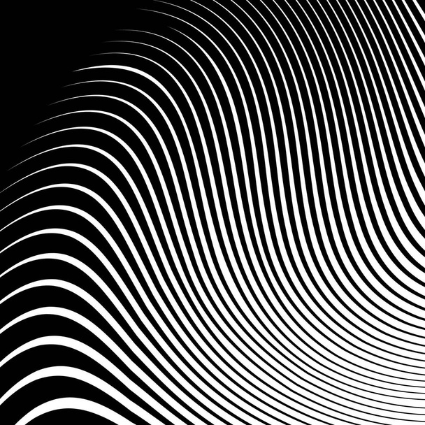 波の抽象的なベクトルの背景 - ベクター画像