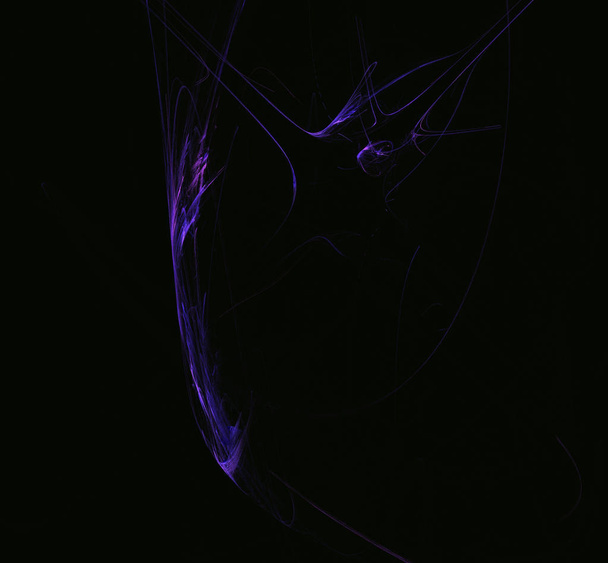 Fractal abstracto púrpura. Textura fractal de fantasía. Arte digital. Representación 3D. Imagen generada por ordenador
 - Foto, imagen