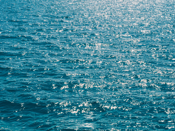 Krásné moře a oceán vody textury a povrchu pro pozadí - Fotografie, Obrázek