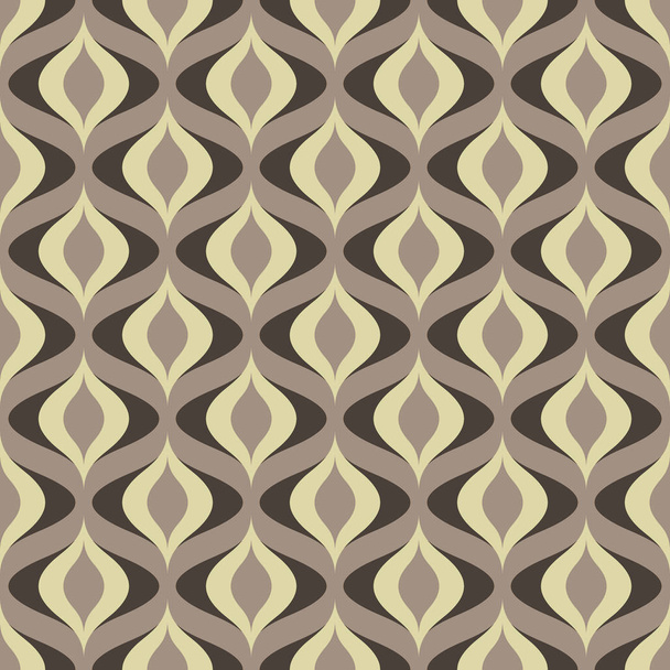 abstract seamless ornamental pattern vector illustration - Wektor, obraz