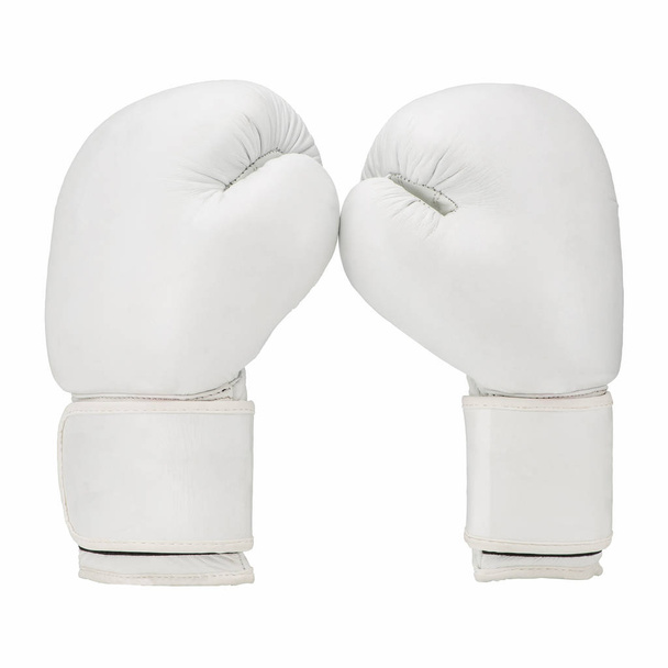 boxing gloves isolated on white background. sportswear - Photo, Image