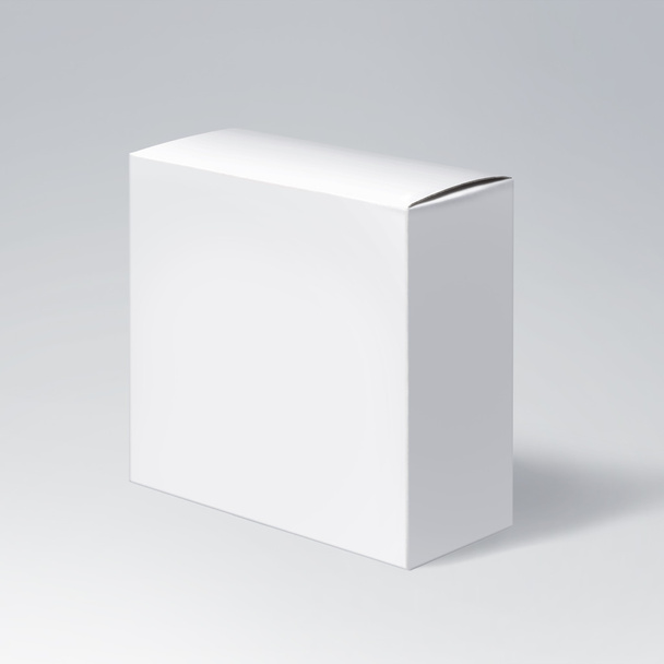 порожня коробка на білому тлі
 - Фото, зображення