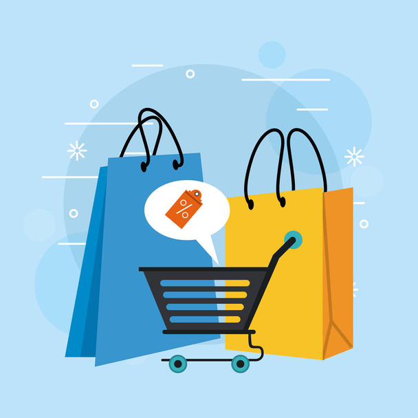 Sales and discounts - Vector, Image
