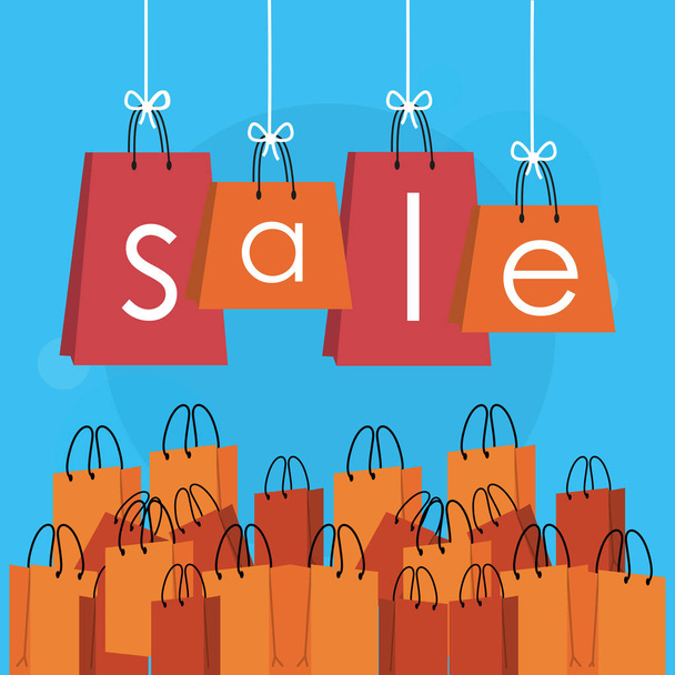 Sales and discounts - Вектор, зображення