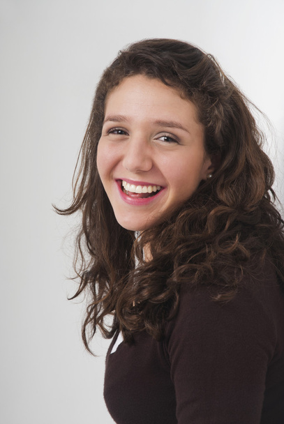 Portrait of a woman smiling - Fotó, kép