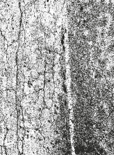 Törött beton, kő vagy aszfalt sűrű fedőszerkezete. Grunge háttér. elvont féltónusú vektor illusztráció - Vektor, kép