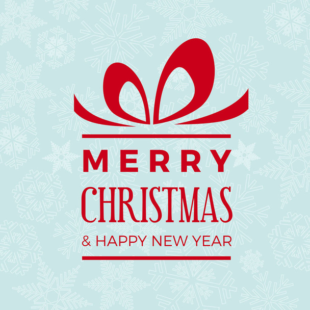 メリー クリスマスと新年あけましておめでとうございます。グリーティング カード、ギフトまたはボックスの購入をカバーします。ベクトル図 - ベクター画像