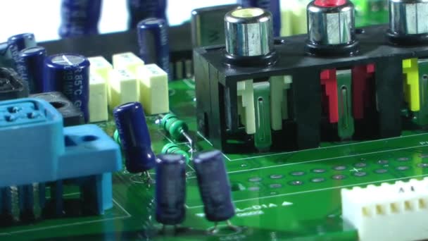 1920x1080 25 Fps Muito Bom Velho Tv Electronic Circuit Board Rotating Video
. - Filmagem, Vídeo