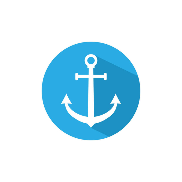 Anchor icon. Marine Anchor Vector flat - Vector, Image