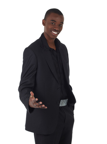 Young Adult black african businessman - Zdjęcie, obraz