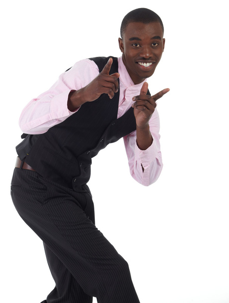 Young Adult black african businessman - Fotoğraf, Görsel