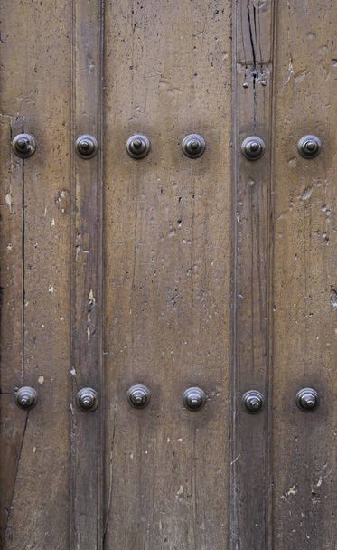 puerta de madera clásica - Foto, imagen