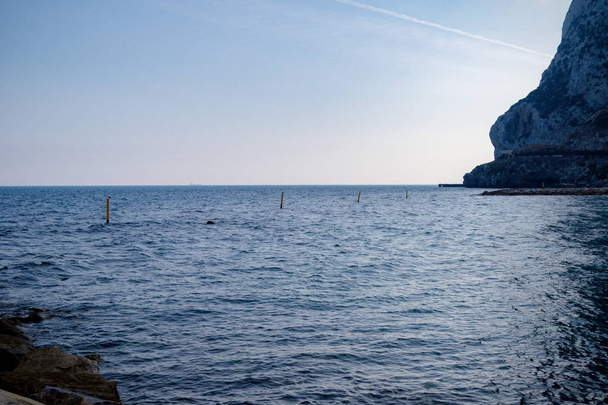 Sandy Bay on the East side of the Rock of Gibraltar - Valokuva, kuva
