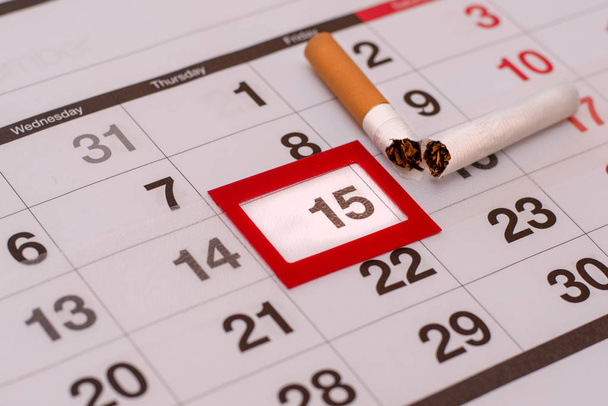 The world day of refusal from Smoking on November 15 in 2018 - Photo, Image