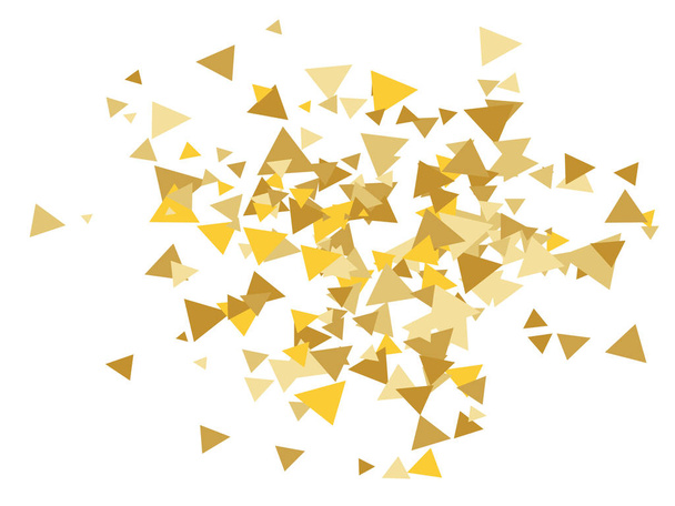 Gradient triangles confetti design - Vector, Image