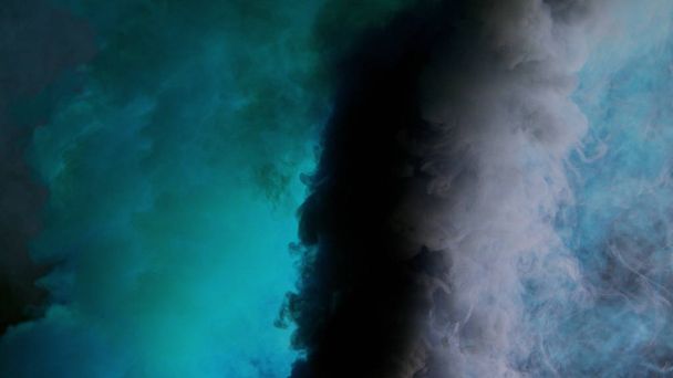 színes füst sötét háttér - Fotó, kép