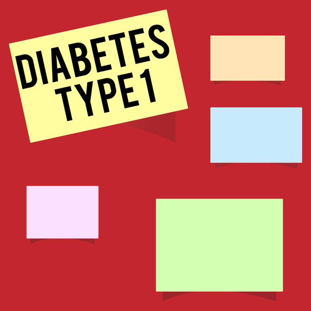 Írásbeli Megjegyzés találat, 1-es típusú cukorbetegség. Bemutató állapot, amelyben a hasnyálmirigy kevés vagy semmilyen inzulint termel, üzleti fotó - Fotó, kép