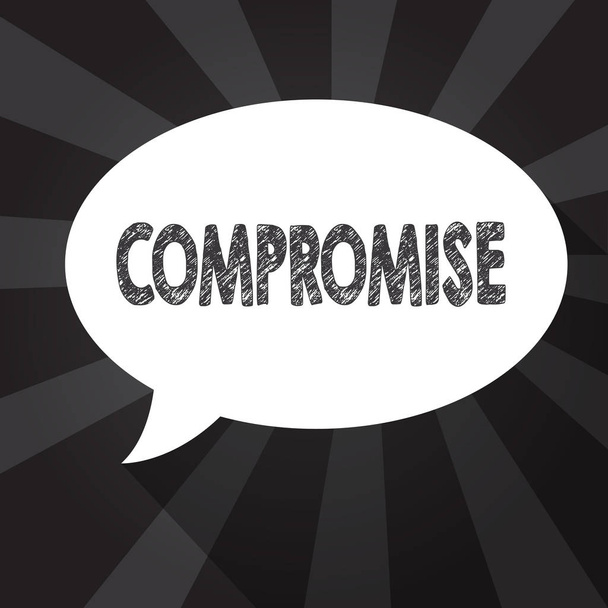 Tekstin kirjoittaminen Kompromissi. Liiketoiminta käsite päästä sopimukseen keskinäisen toimiluvan Anna Paljasta Expose
 - Valokuva, kuva