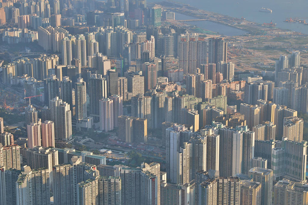East kowloon widok od Lion roc - Zdjęcie, obraz