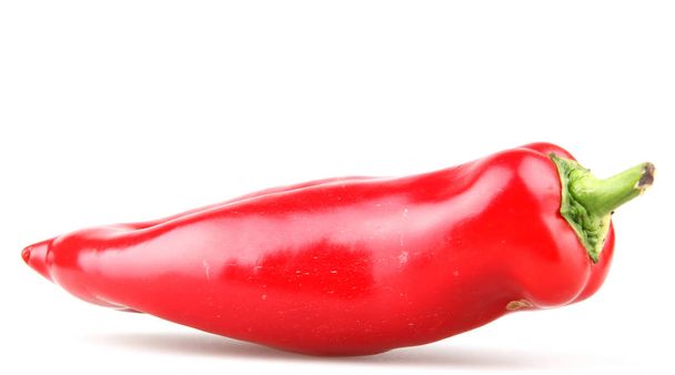red pepper isolated on white background - Foto, afbeelding