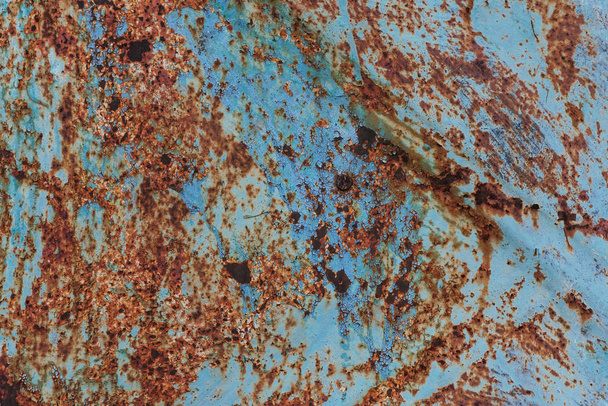 texture of rusty old metal with corrosion - Photo, Image