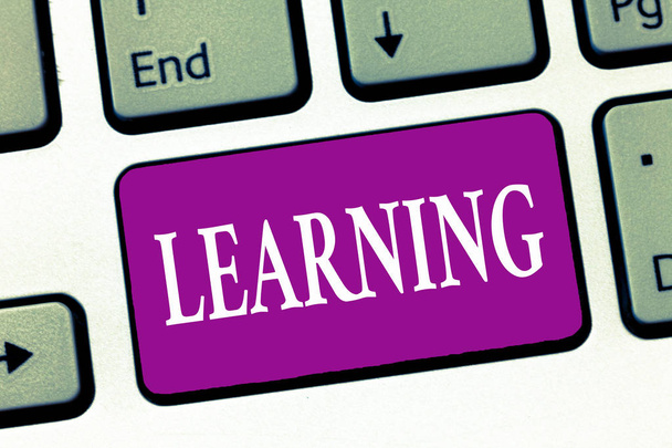 Käsikirjoitus Oppiminen. Käsitteellä tarkoitetaan tiedon hankkimista opetettavan opiskelukokemuksen avulla
 - Valokuva, kuva