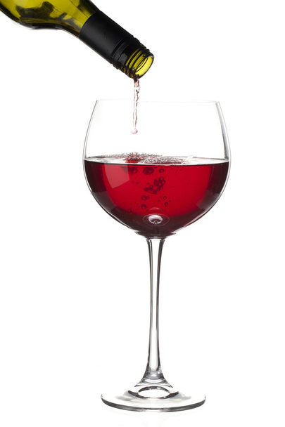 938 бутылка вина наливая вино в бокал
 - Фото, изображение