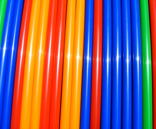 Colorful Abstract Drink Straw - Photo, Image