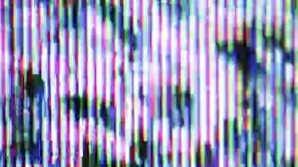 distorsión abstracta de grabación borrosa del monitor lcd
 - Imágenes, Vídeo