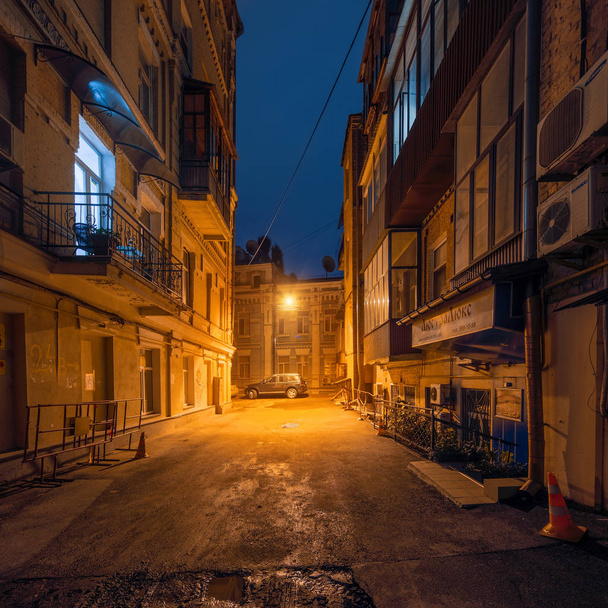 Alley in the old town. - Fotoğraf, Görsel