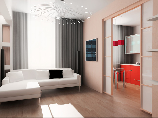 Interior del hogar moderno - Foto, Imagen