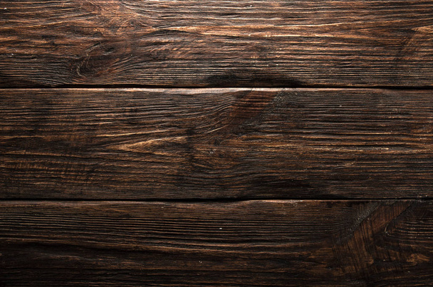 bruin houtnerf textuur, bovenaanzicht van houten tafel, houten muur achtergrond - Foto, afbeelding