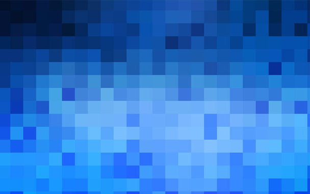 Luz BLUE vetor moderno fundo geométrico. Modelo abstrato. Padrão geométrico em estilo quadrado com gradiente. - Vetor, Imagem