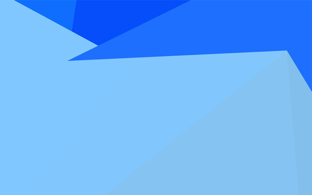 hellblauer Vektor mit dreieckigem Hintergrund. moderne geometrische abstrakte Illustration mit Farbverlauf. eine völlig neue Vorlage für Ihr Business Design. - Vektor, Bild